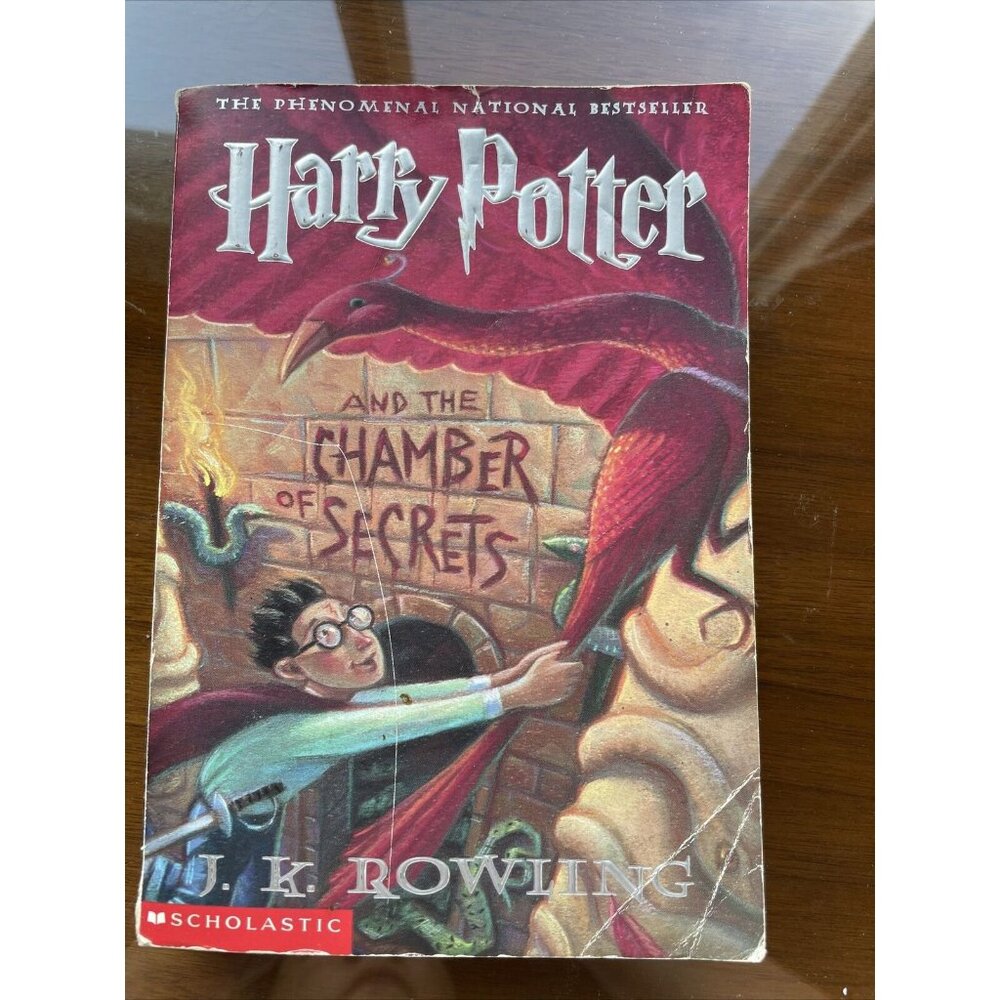 Harry Potter and the Chamber of Secrets by J K Rowling Paperback